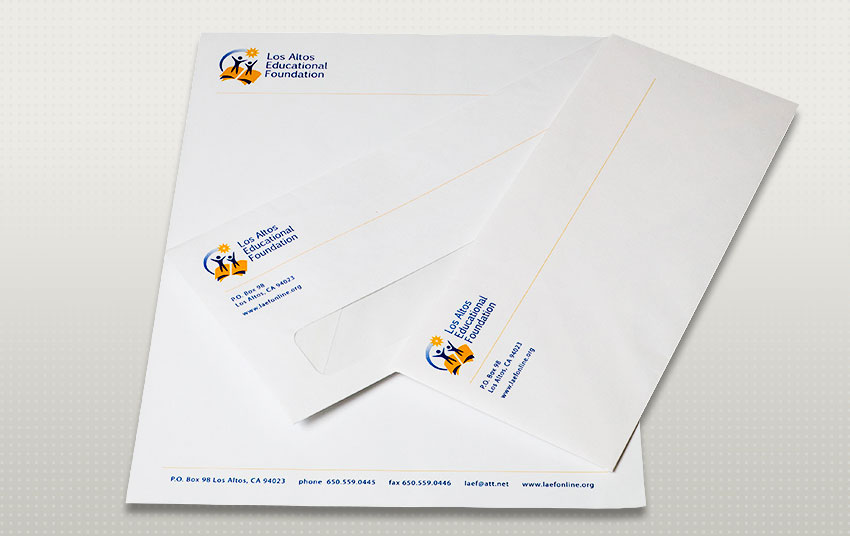 Los Altos Educational Foundation stationary